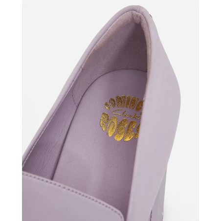 Brand New Women's Martine Rose Textile Loafers Lilac