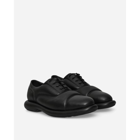 Brand New Men's Martine Rose Leather Oxford Shoes Black In Stock