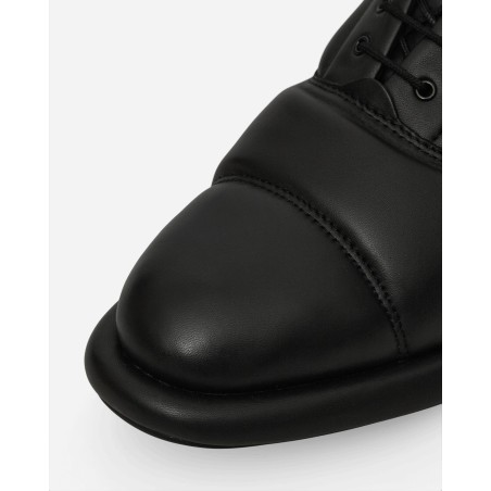 Brand New Men's Martine Rose Leather Oxford Shoes Black In Stock