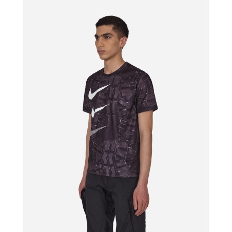 Brand New Nike Vertical Triple Tick T-Shirt Black In Stock