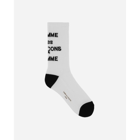 Brand New Logo Socks White New Collection