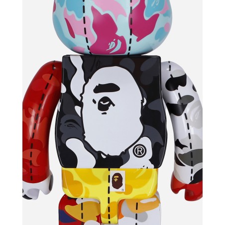 Brand New Medicom 28th Anniversary 1000% Bape Camo Be@rbrick Pink Fresh Release