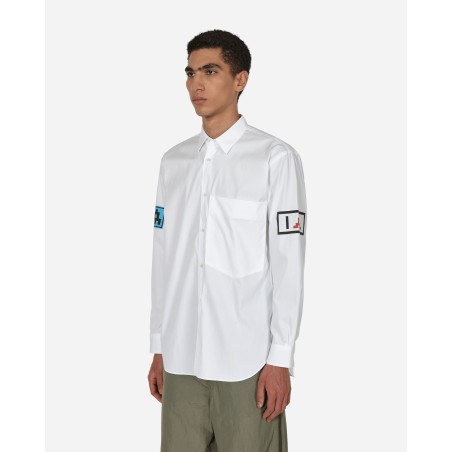 Brand New Invader Cotton Shirt White Immediate Availability