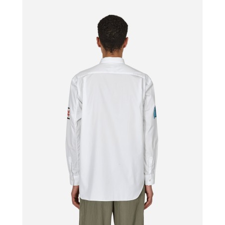 Brand New Invader Cotton Shirt White Immediate Availability