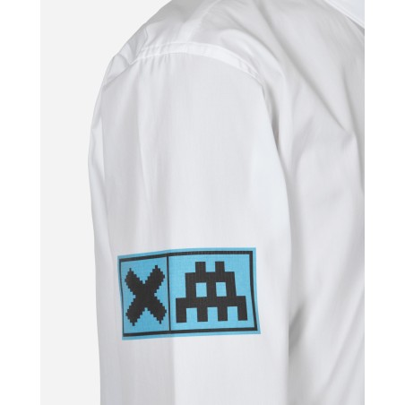 Brand New Invader Cotton Shirt White Immediate Availability