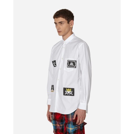 Brand New Invader Poplin Shirt White Just Launched