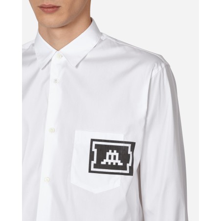 Brand New Invader Poplin Shirt White Just Launched