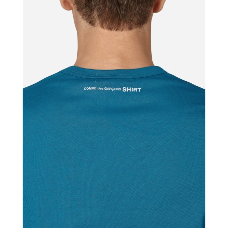 Brand New Rear Logo T-Shirt Blue New Collection