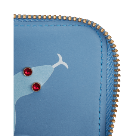 Brand New Ruby Eye Zip-Around Wallet Blue New Release