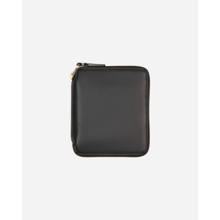 Brand New Classic Print Zip-Around Wallet Black On Hand Now