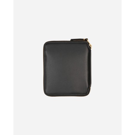 Brand New Classic Print Zip-Around Wallet Black On Hand Now