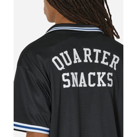 Brand New Quartersnacks Warm Up Top Black New Stock