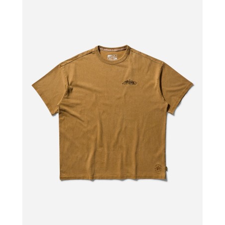 Brand New Men's IRAK NYC Gold Standard T-Shirt Amber Brown New Collection