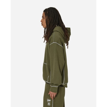 Brand New Patta Gold Standard Hoodie Utility Green Heather Just In